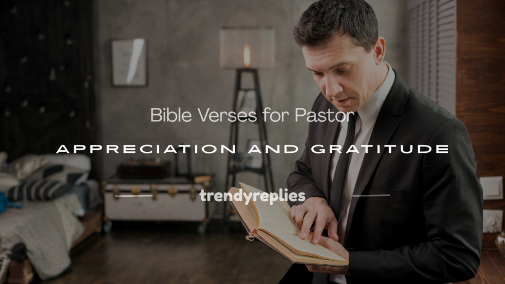 bible verses about pastors appreciation