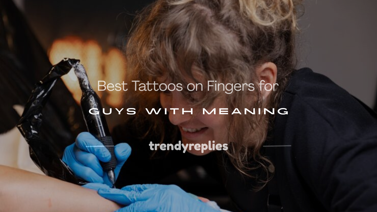 tattoos on fingers for guys